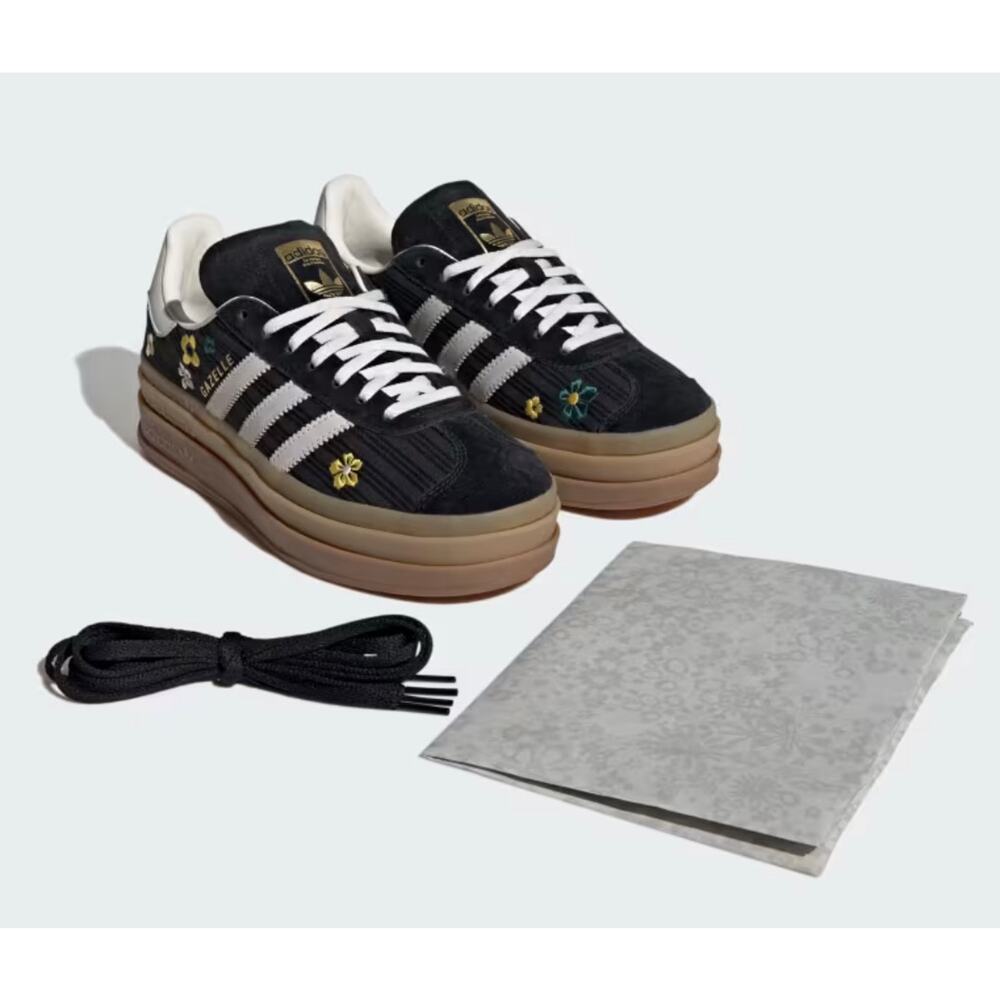 NEW ADIDAS ORIGINALS Women's 11 Gazelle Bold Liberty London IH1922 - Picture 2 of 13